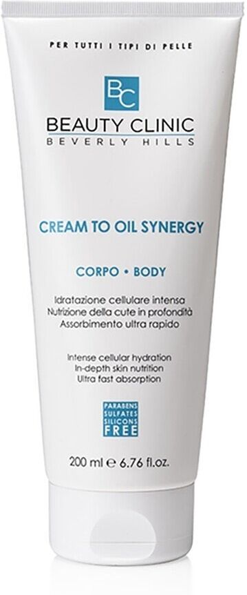 beauty clinic - cream to oil synergy body lotion 200 ml female