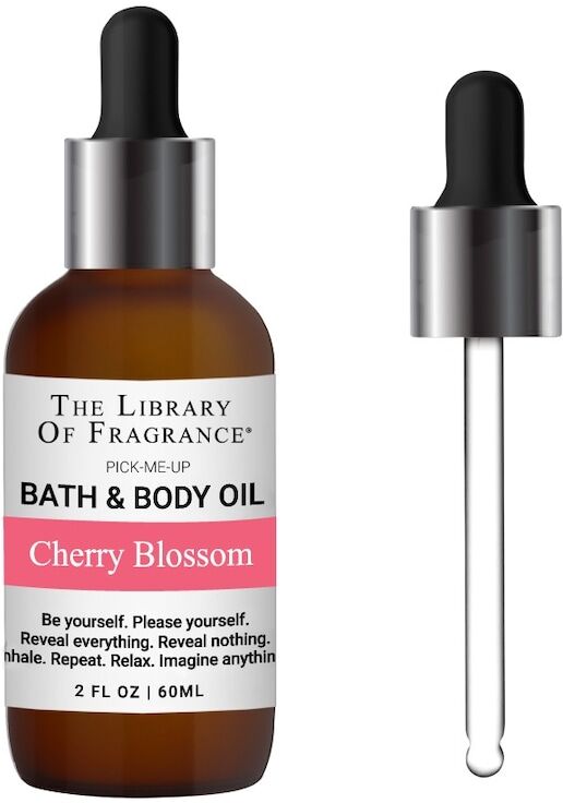 the library of fragrance - bath & body oil cherry blossom oli corpo 60 ml unisex