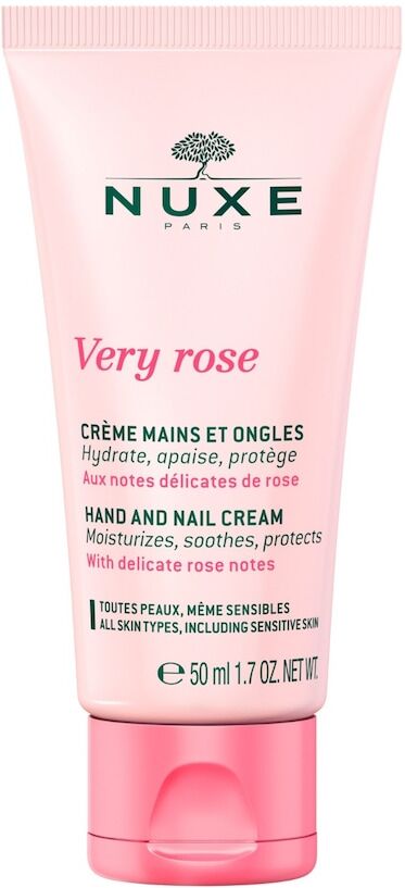 nuxe - very rose crema per mani e unghie creme mani 50 ml female