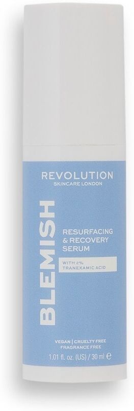 revolution skincare - blemish resurfacing & recovery 2% tranexamic acid serum siero idratante 30 ml unisex