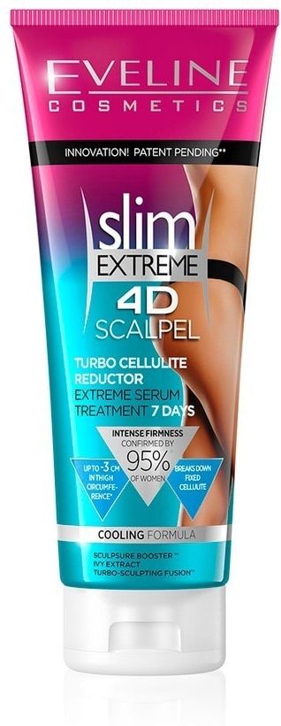 eveline comsetics - slim extreme 4d turbo creme anticellulite 250 ml unisex