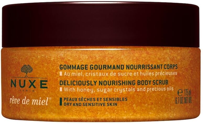 nuxe - esfoliante corpo nutriente rêve de miel® scrub corpo 175 ml unisex