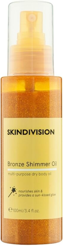 skindivision - olio luccicante di bronzo oli corpo 100 ml unisex