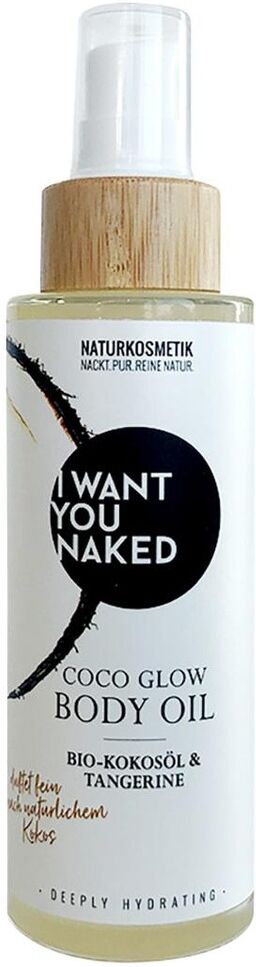 i want you naked - coco glow body oil oli corpo 100 ml unisex