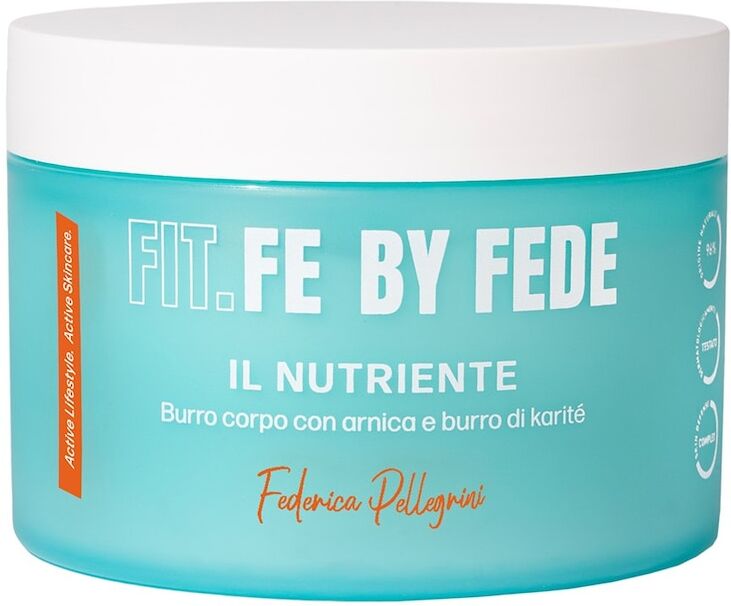 fit.fe by fede - il nutriente burro corpo con arnica e burro di karité creme corpo 250 ml unisex