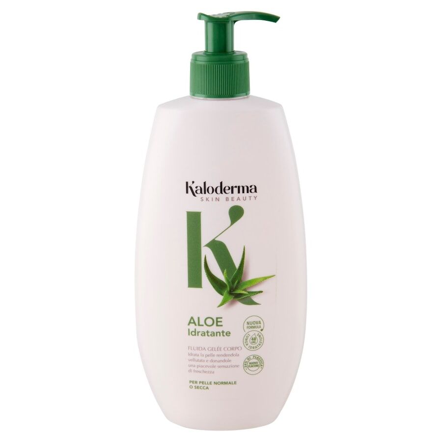 kaloderma - aloe idratante fluida gelée corpo per pelle normale o secca creme corpo 400 ml unisex