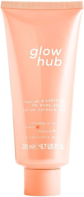 glow hub - nourish & hydrate ha body serum oli corpo 200 ml unisex