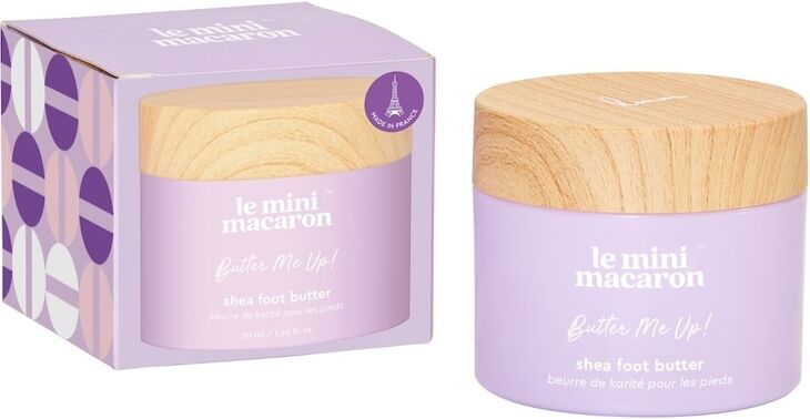 le mini macaron - butter me up! shea foot butter crema piedi 50 ml unisex