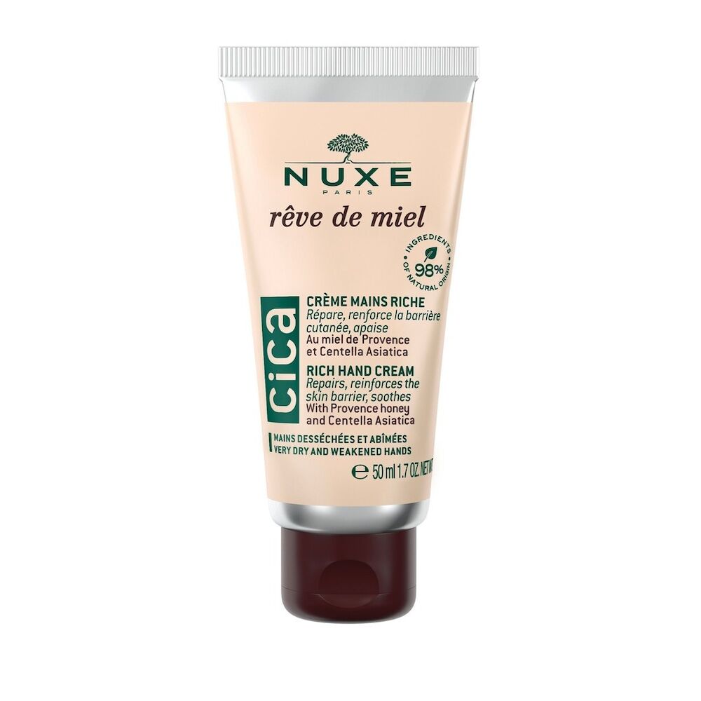 nuxe - rêve de miel® cica creme reichhaltige handcreme creme mani 50 ml unisex