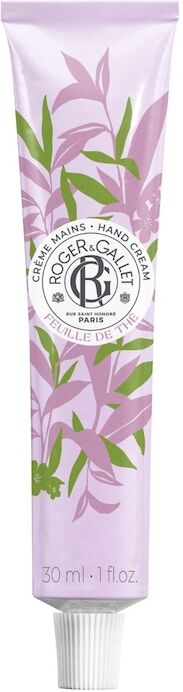 roger & gallet - feuille de thé crema mani di benessere creme mani 30 ml unisex