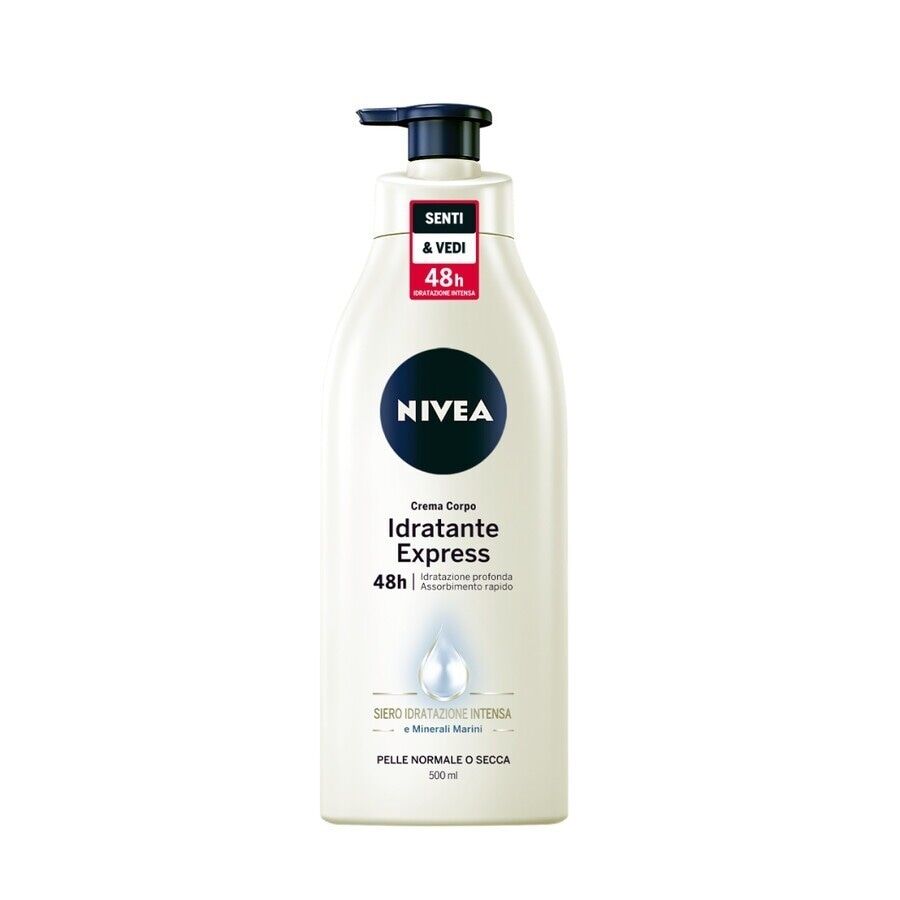 nivea -  crema corpo idratante express body lotion 500 ml unisex