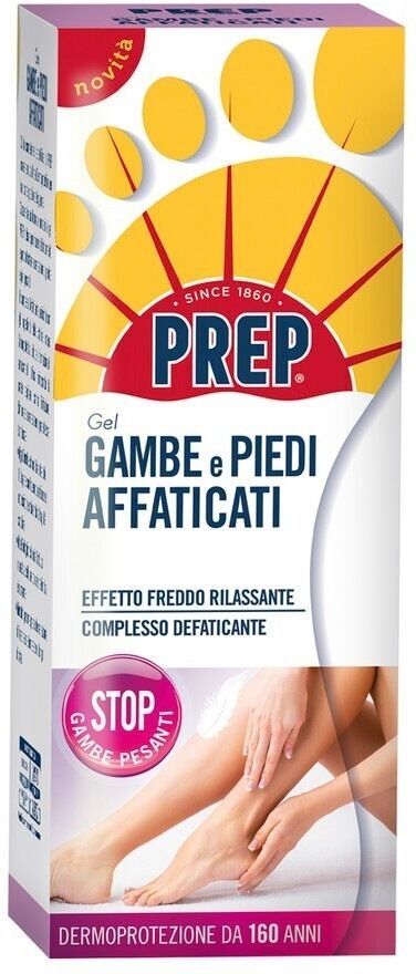 prep - gel gambe/piedi stanchi body lotion 150 ml unisex