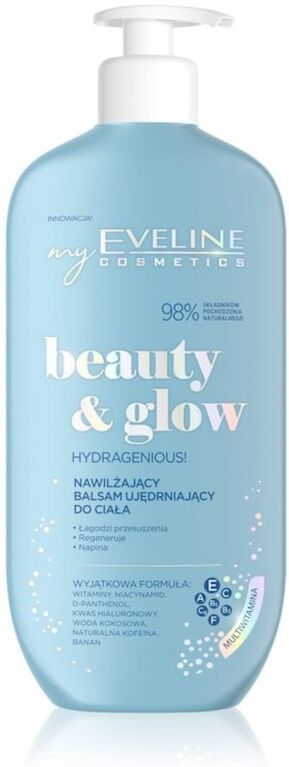 eveline comsetics - beauty&glow lozione corpo idratante body lotion 350 ml female