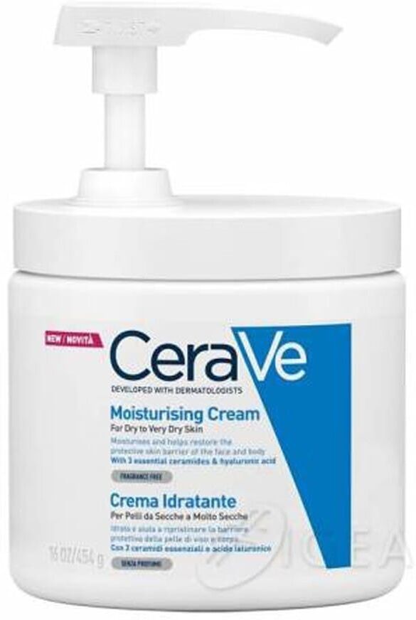 CeraVe - Crema Idratante Pump Body Lotion 450 ml unisex