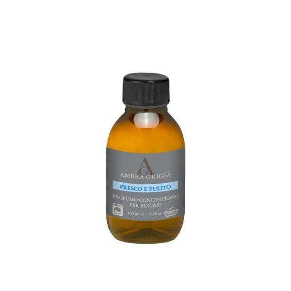 ambra grigia - profumo concentrato per bucato fresco e pulito accessori per il bagno 100 ml unisex