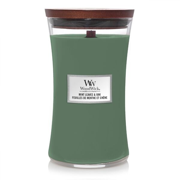 woodwick - candela grande mint leaves & oak candele 609.5 g unisex