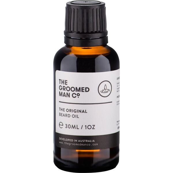 the groomed man co - the original beard oil cura della barba 30 ml male