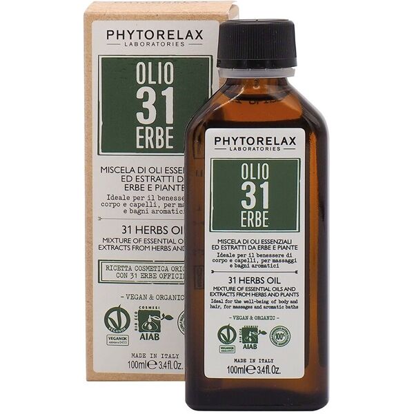 phytorelax - olio 31 erbe miscela di oli essenziali body lotion 100 ml unisex