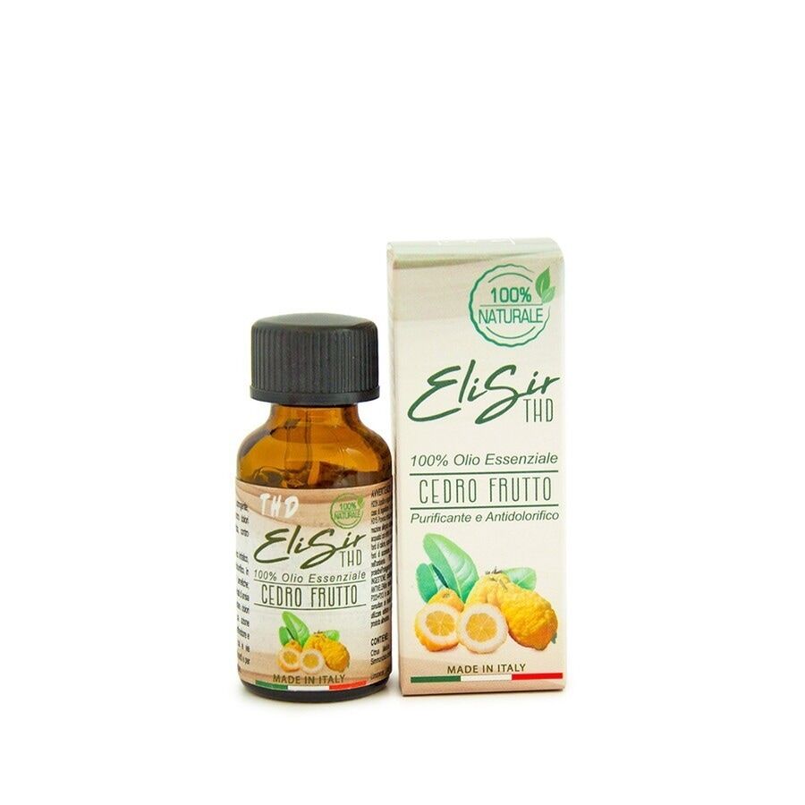 thd - olio essenziale naturale di cedro frutto oli per massaggio e oli essenziali 15 ml unisex