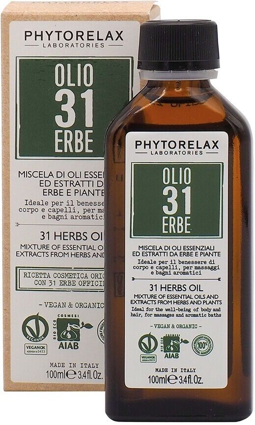 phytorelax - olio 31 erbe miscela di oli essenziali body lotion 100 ml unisex