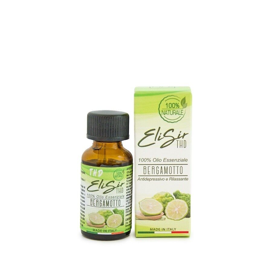 thd - olio essenziale naturale di bergamotto oli per massaggio e oli essenziali 15 ml unisex