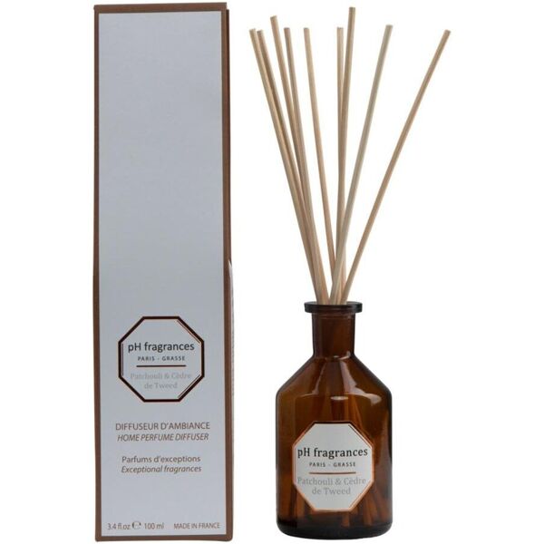 ph fragrances - patchouli & cèdre de tweed patchouli & cedro profumatori per ambiente 100 ml unisex