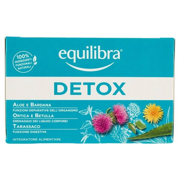 equilibra - tisana detox té & tisane 30 g unisex