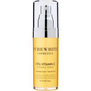 Pure White Cosmetics - Siero di luminosità al 15% di vitamina C Siero vitamina C 30 ml unisex