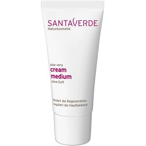 Santaverde - Aloe Vera Cream Medium ohne Duft Crema viso 30 ml unisex