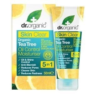 Dr. Organic - Skin Clear Oil Control Mosturizer Crema giorno 50 ml female