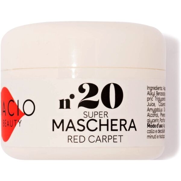 bacio beauty - n.20 super maschera red carpet maschere antirughe 30 ml unisex