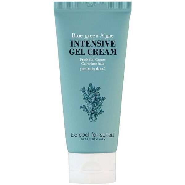 too cool for school - blue-green algae intensive gel cream crema viso 50 ml unisex