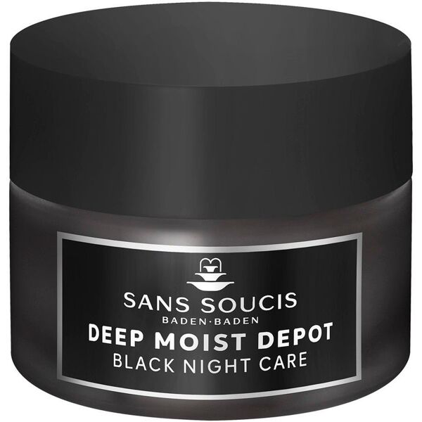 sans soucis - moisture black night care cream crema notte 50 ml unisex