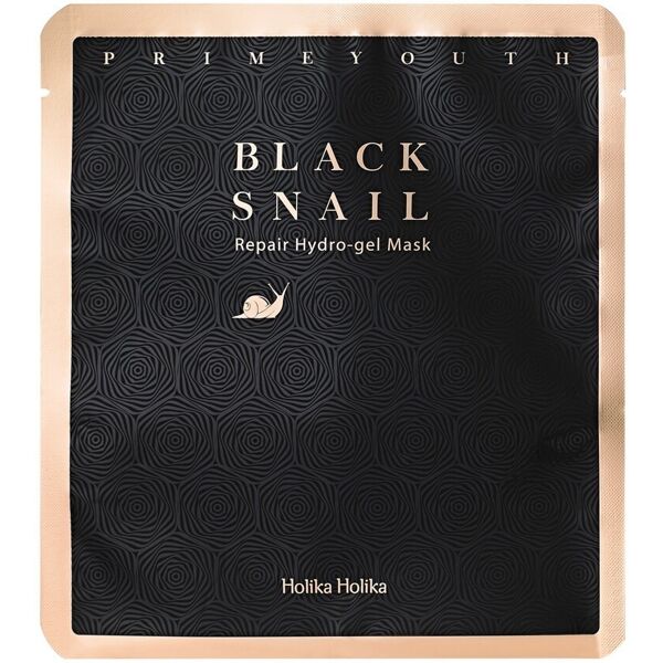 holika holika - prime youth black snail repair hydro gel mask maschera idratante 25 g unisex