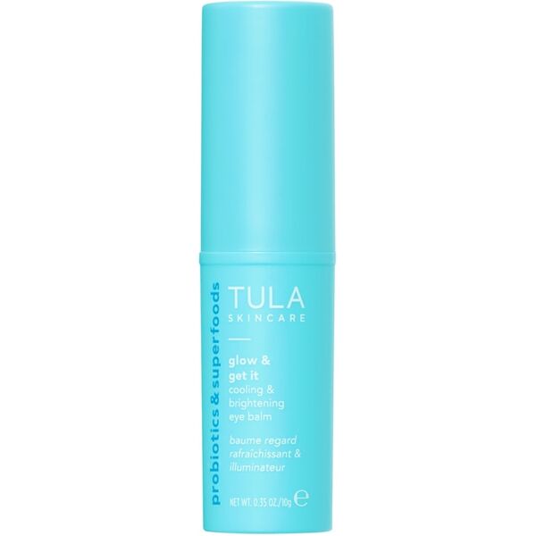 tula - probiotics & superfoods balsamo occhi rinfrescante e illuminante  glow + get it crema contorno occhi 10 g unisex