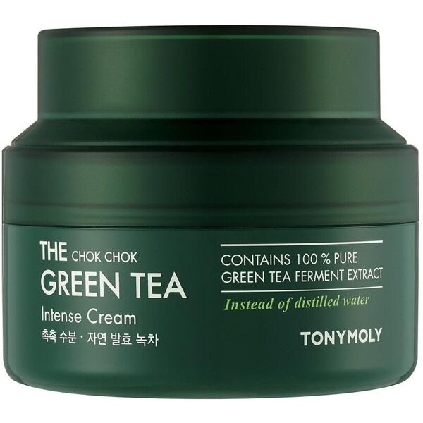 tonymoly - the chok chok green tea intense cream crema viso 60 ml unisex