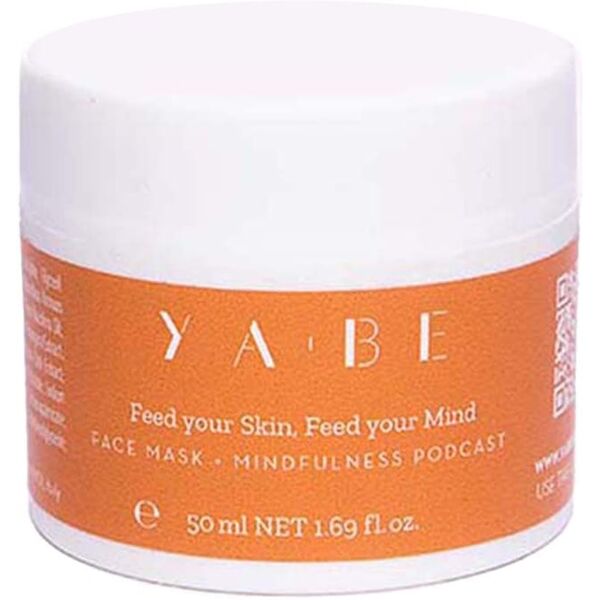 ya.be - feed your skin, feed your mind face mask maschere glow 50 ml unisex