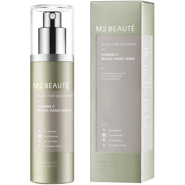 m2 beauté -  ultra pure solutions vitamin c facial nano sray siero antirughe 75 ml female