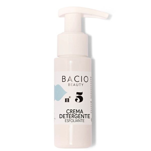 baciobeauty - n.5 crema detergente esfoliante alle microsfere crema detergente 50 ml unisex