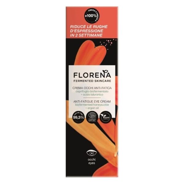 florena - fermented skincare contorno occhi anti-fatica, con caprifoglio biofermentato e acido ialuronico crema contorno occhi 10 ml unisex