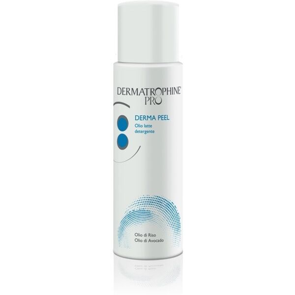 dermatrophine pro - derma peel olio latte detergente sapone viso 150 ml female