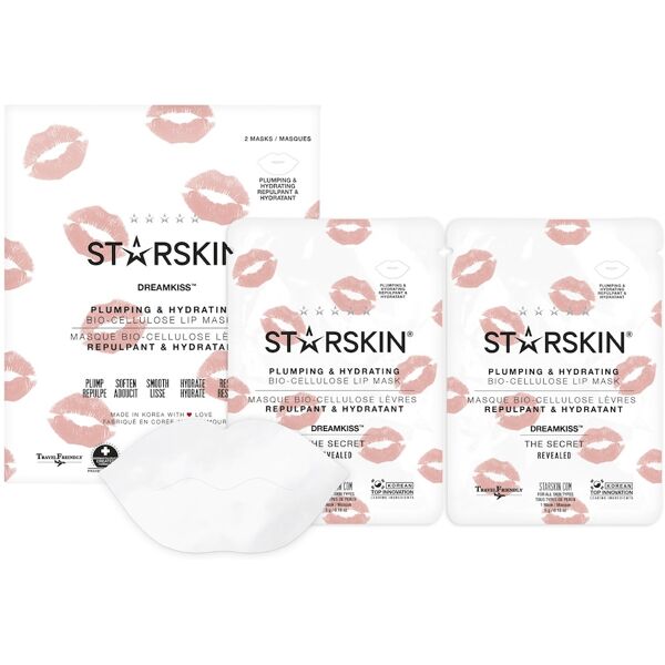 starskin® - dreamkiss™ plumping and hydrating bio-cellulose lip mask maschera idratante 10 ml unisex