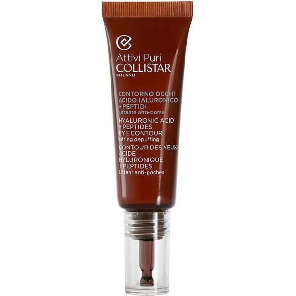 collistar - attivi puri contorno occhi acido ialuronico + peptidi gel contorno occhi 15 ml unisex