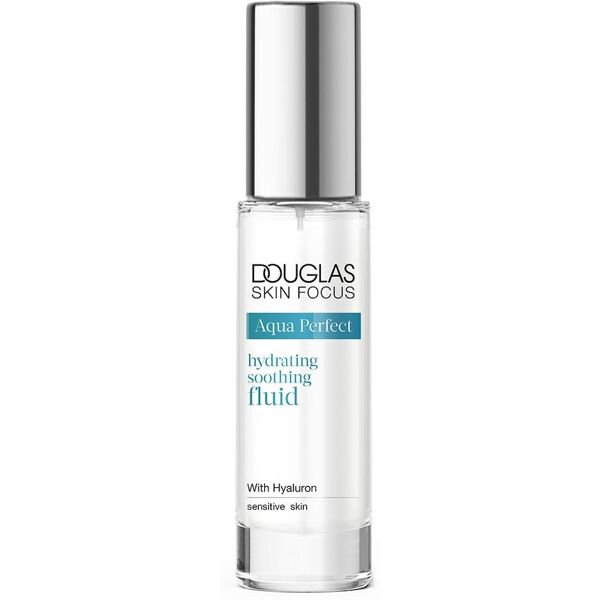 douglas collection - skin focus aqua perfect hydrating soothing fluid crema viso 50 ml unisex