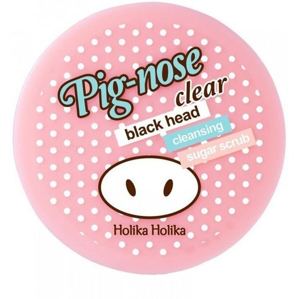 holika holika - pig nose clear blackhead cleansing sugar scrub esfolianti viso 25 g unisex