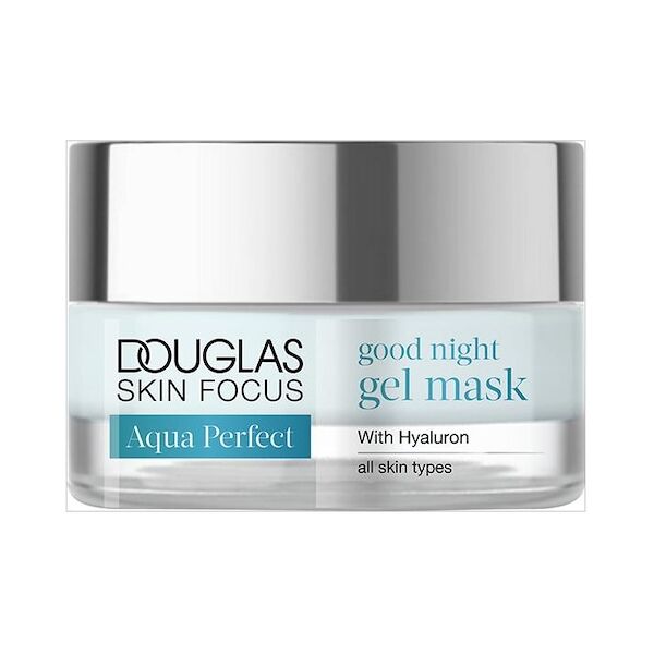 douglas collection - skin focus aqua perfect good night gel mask maschera idratante 50 ml unisex