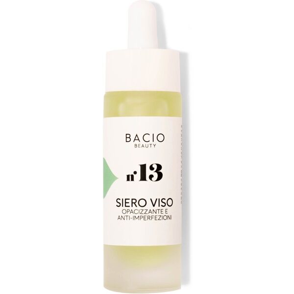 bacio beauty - n.13 siero viso opacizzante e anti-imperfezioni siero idratante 30 ml unisex