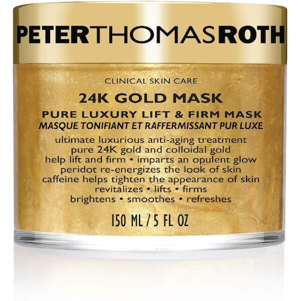 peter thomas roth - 24k gold mask pure luxury lift & firm maschera idratante 150 ml unisex