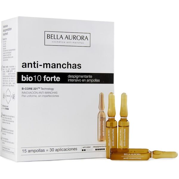 bella aurora - bio10 forte depigmentazione intensiva in fiale fiale per il viso 30 ml unisex