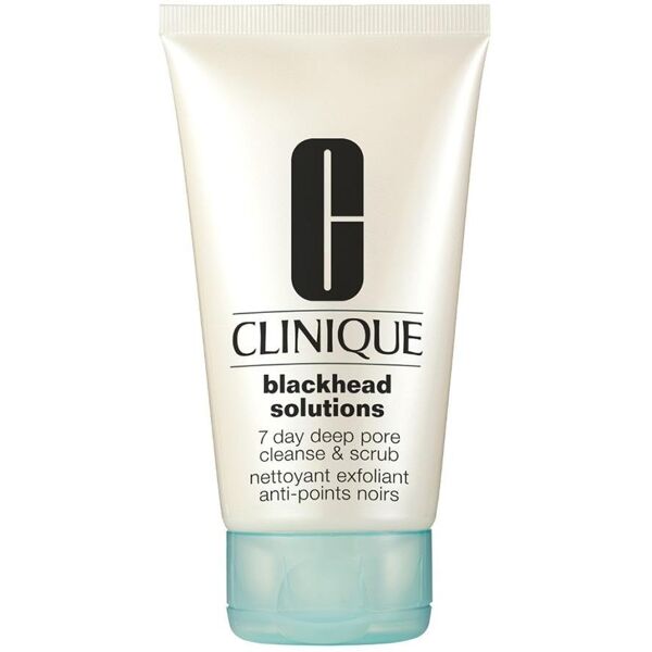 clinique - blackhead solutions - 7 day deep pore cleanse & scrub esfolianti viso 125 ml unisex